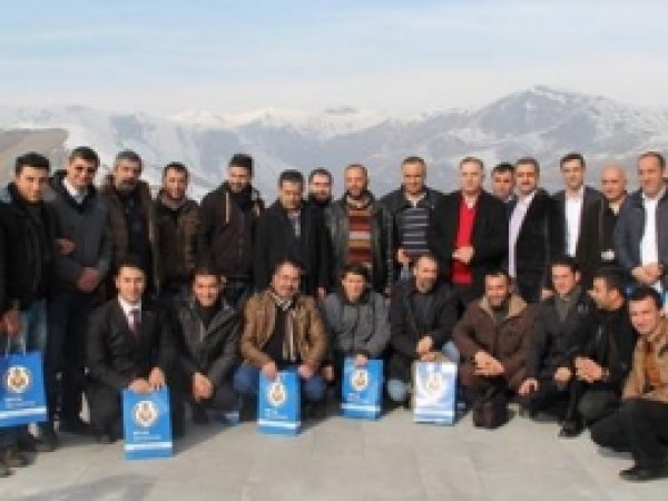 Bitlis Belediye Başkanı Gazetecilerle Bir Araya Geldi 