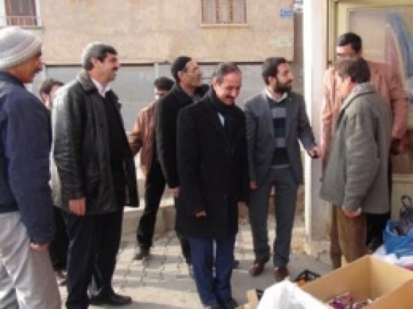 HÜDA PAR Solhan Adayı Esnafın Sorunlarını Dinledi 