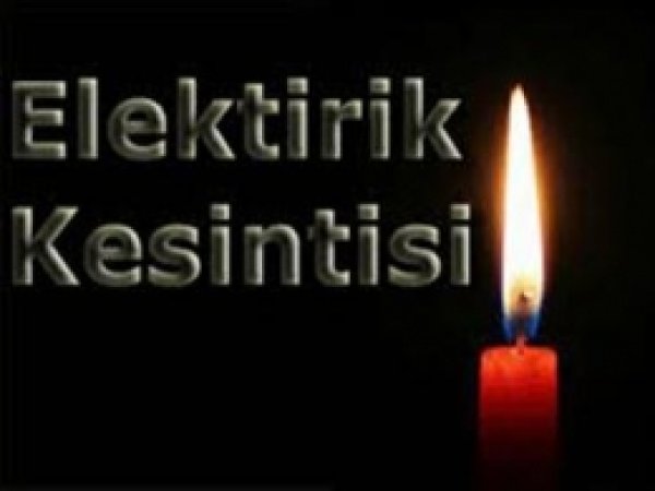 Şanlıurfa'da Elektrik Kesintisi 