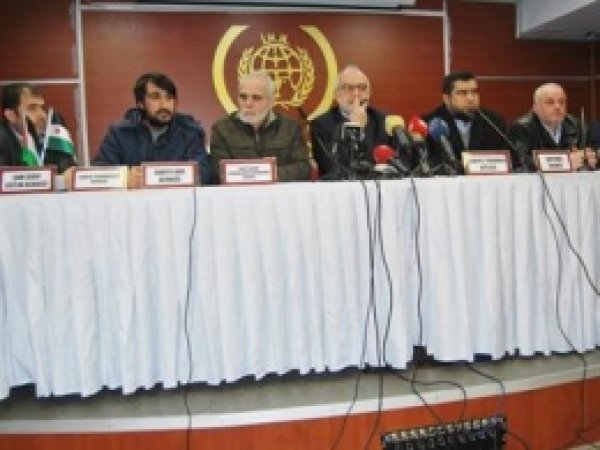 Filistin ve Suriyeli STK'lardan İHH'ya Destek 