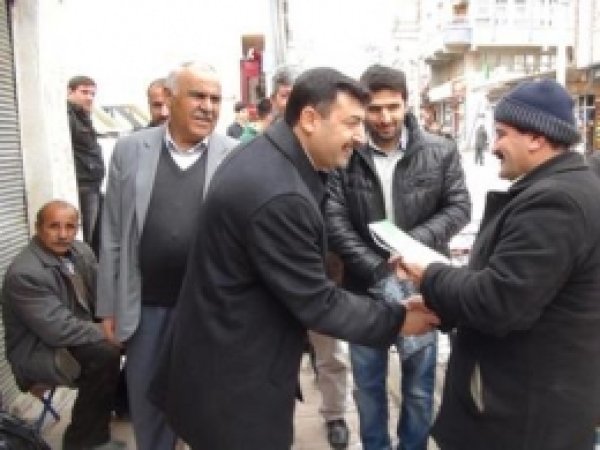 Nusaybin'de Seçim Ziyaretleri Sürüyor 