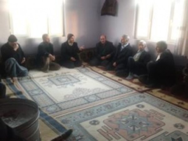 Çermik Hüda-Par'dan, Çüngüş'e Taziye Ziyareti  