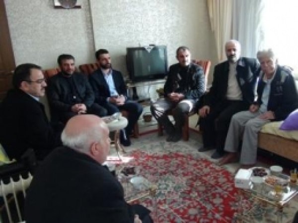 Aydın Gök Hayırsever İşadamını Ziyaret Etti 