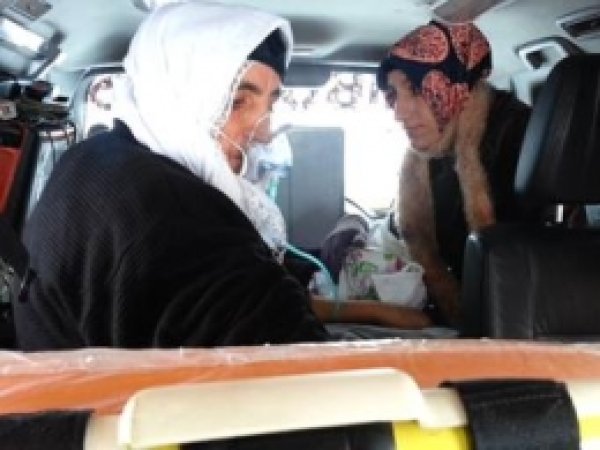 Köy Yolu Açıldı Hasta Kurtarıldı 