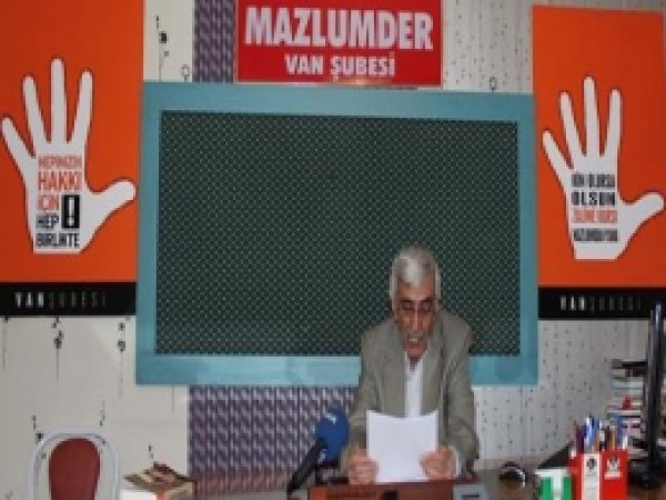 Mazlum- Der, Sabır- Der'e Yapılan Saldırıyı Kınadı  