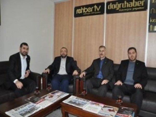 HÜDA PAR'dan Doğruhaber'e Nezaket Ziyareti 