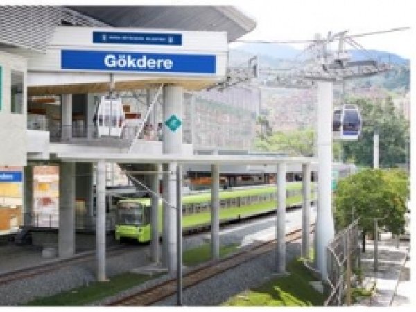 Teleferik Bursa'nın Merkezine İniyor 