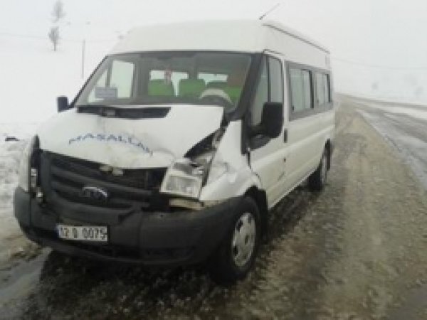 Aşırı Sis Kaza Getirdi 