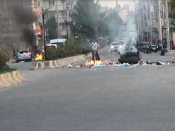 Bayramda da Yol Kapattılar 