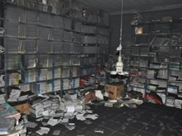 Silopi'de Ateşe Verilen Dershane Kül Oldu