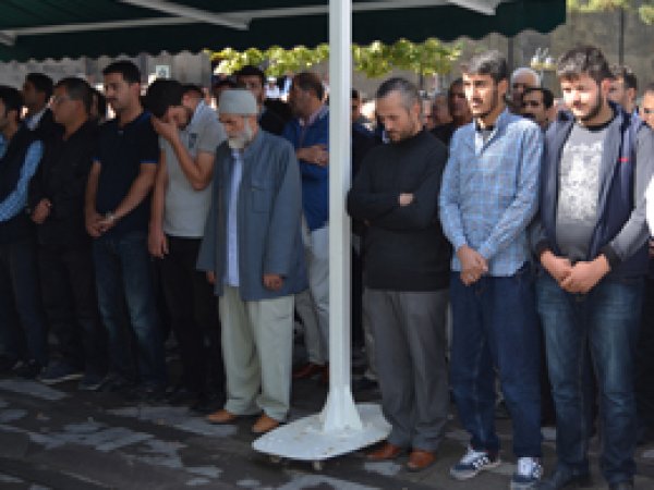 Kayseri'de Şehitler için Gıyabi Cenaze Namazı