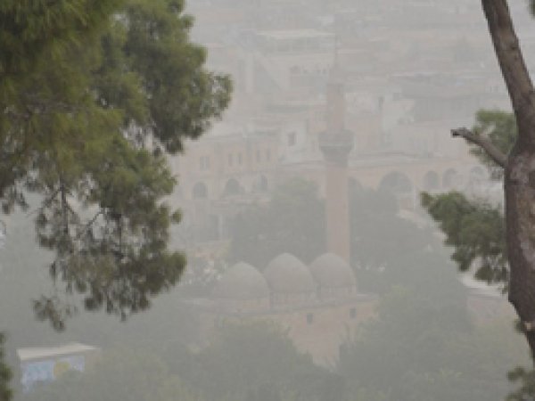 Şanlıurfa'da Yoğun Toz Bulutu 