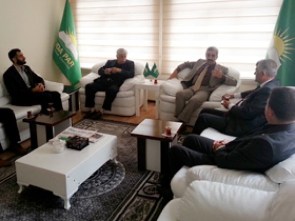 Saadet Partisinden HÜDA PAR'a Ziyaret 