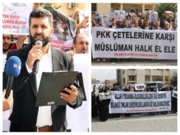PKK/HDP'li Çeteler İzmir'de Protesto Edildi     