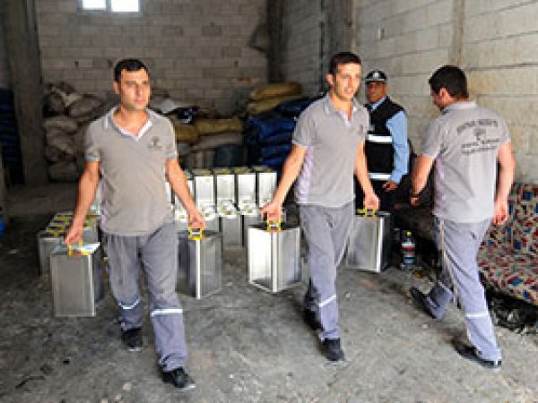 Antep'te Sahte Zeytinyağı Yakalandı