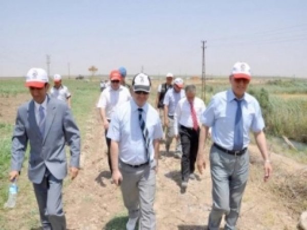 Bakanlık Heyeti Açılacak Yeni Sınır Kapısında İnceleme Yaptı 