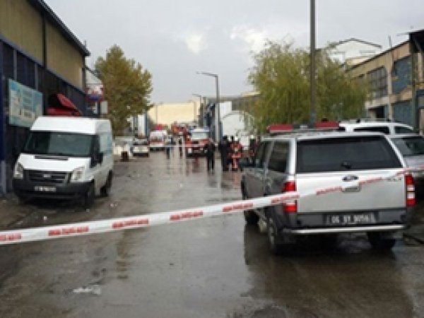 Ankara Ostim'de Patlama