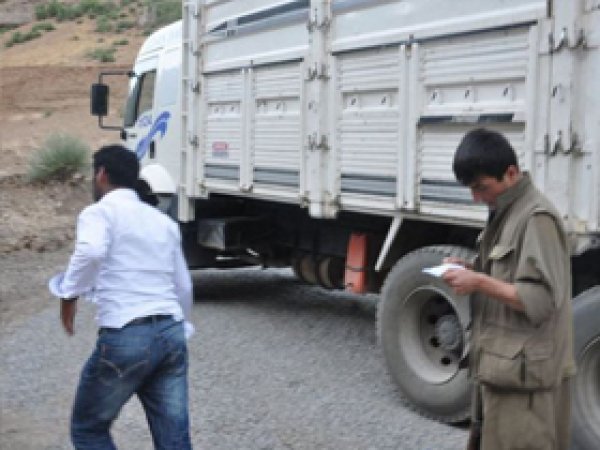 PKK, Patlayıcı Yüklü Kamyonu Kaçırdı