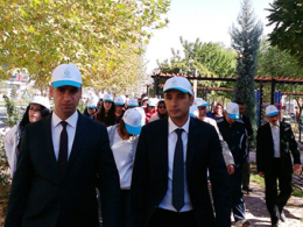 Elazığ'da Sağlıklı Yaşam Yürüyüşü