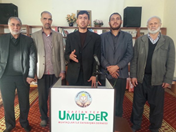 Antep Umut Der'den İsrail'e Sert Tepki 
