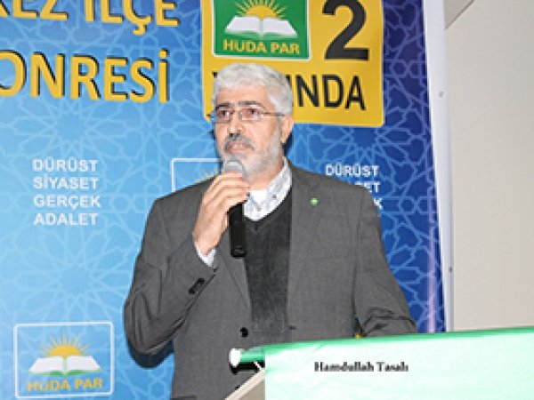 'HÜDA PAR'ın dünyevi hiç  bir amacı yoktur'
