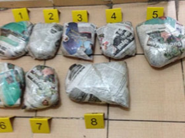 Bingöl’de 10 kilo esrar ele geçirildi