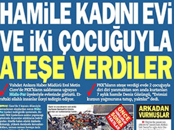 'Diri diri yakmak istediler'