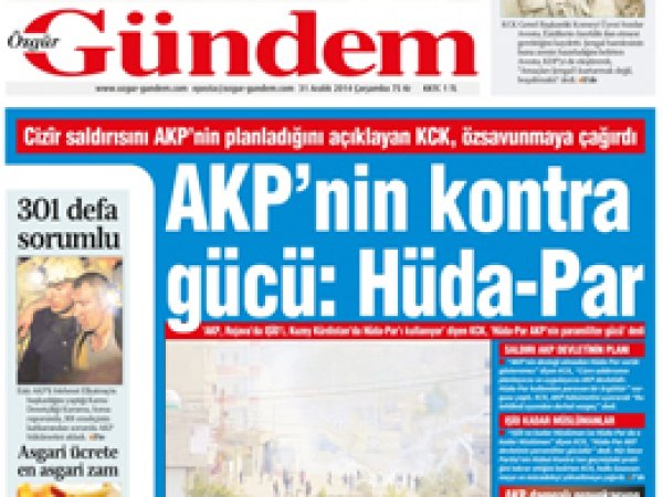 HÜDA PAR'ı çetelere hedef gösterdi