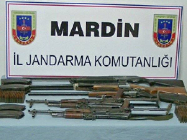 Mardin’de Silah Operasyonu