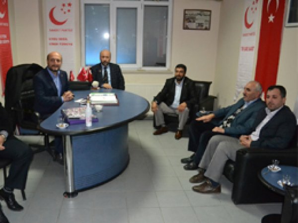 HÜDA PAR’dan Saadet'e İade-i Ziyaret