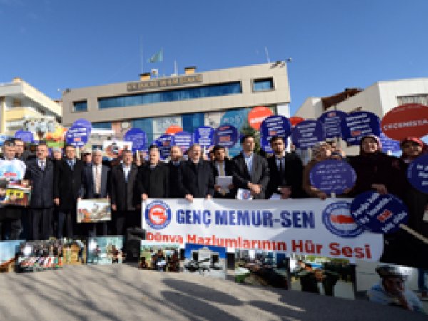 BM'ye Karşı 'Dünya Beşten Büyüktür' Eylemi
