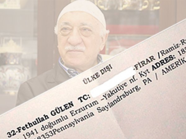 Fethullah Gülen'in sanık olduğu belgelendi