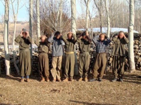 Şırnak'ta 11 PKK'li teslim oldu