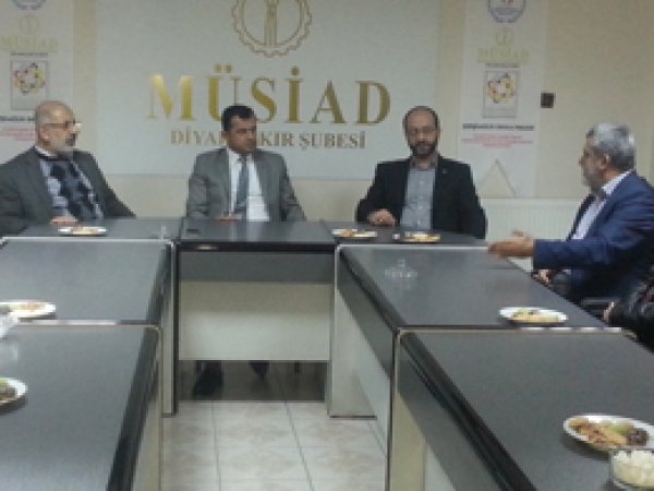 HÜDA PAR teşkilatından MÜSİAD’a ziyaret