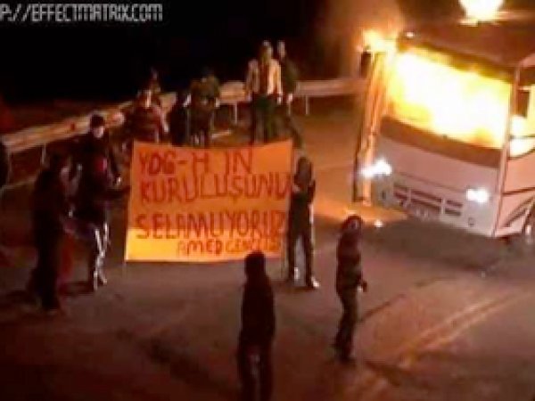 PKK, artık halk otobüslerini yakmayacak