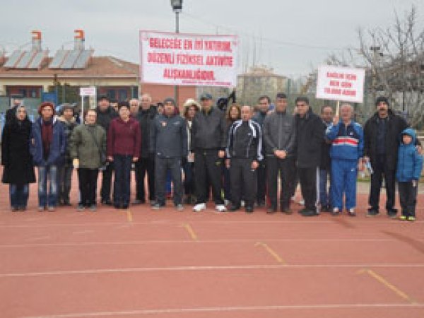 Sağlıklı bir yaşam için yürüyün!