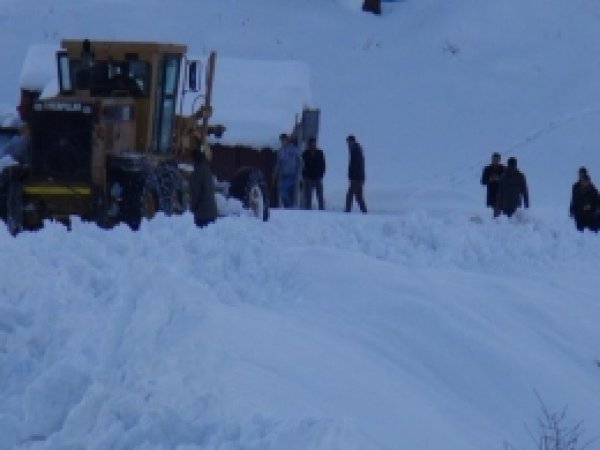 Bingöl'de Halen 12 Köy Yolu Kapalı 