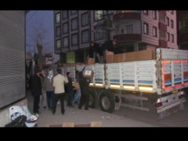 Siverek'ten Suriye Halkına Yardım 