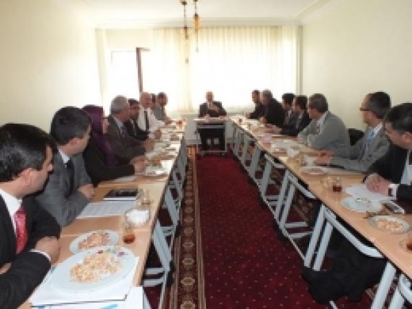 Van İlçe Müftüleri Toplantısı Yapıldı 