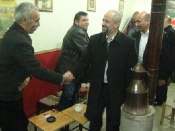 HÜDA PAR Adayları Kozluk Esnafını Ziyaret Etti 