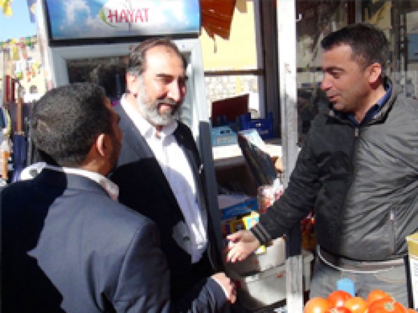 Eğil ve Dicle'de HÜDA PAR'a Sıcak Karşılama