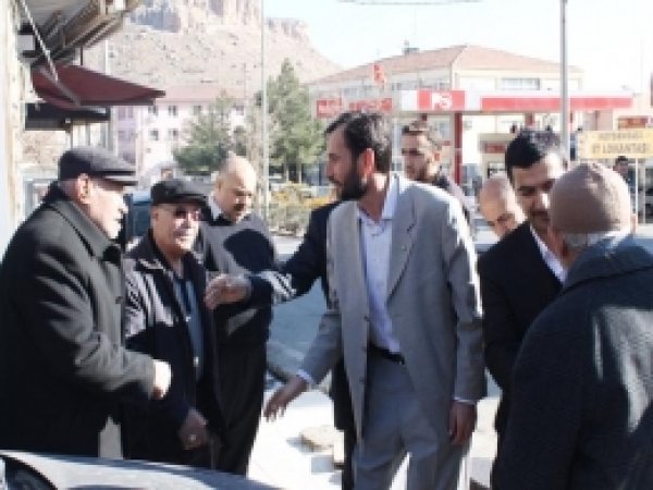 HÜDA PAR Mardin Adayları Esnafın Sorunlarını Dinledi 