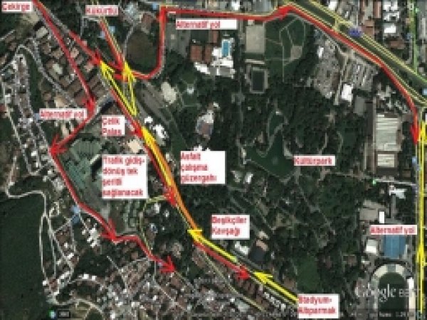 Bursa Çekirge Caddesi Trafiğe Kapatıldı 
