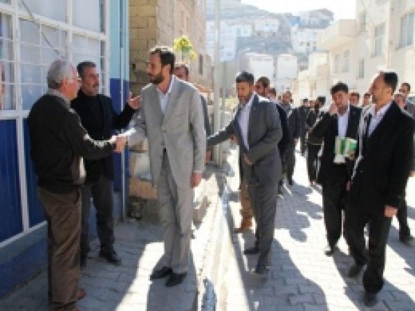HÜDA PAR Savur'da Esnafın Derdini Dinledi 