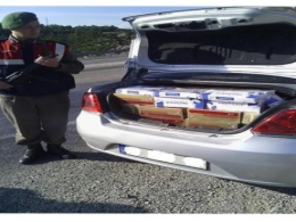 Mersin'de Toplam 35 Bin Paket Kaçak Sigara  Yakalandı 