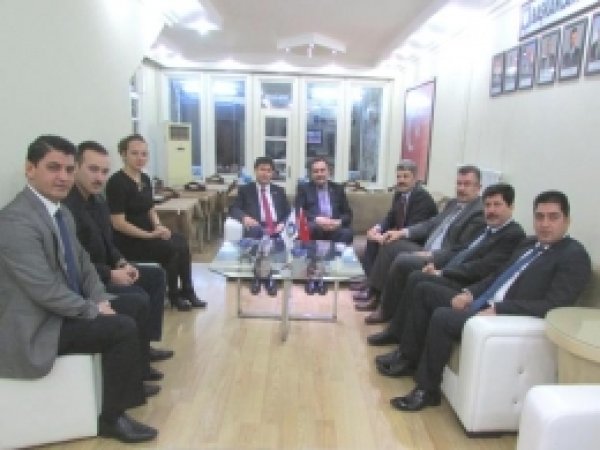 Azerbaycan'dan ZMO Konya Şubesine Ziyaret 