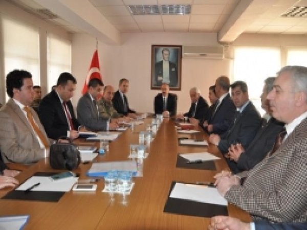 Muş'ta  Seçim Güvenliği Toplantısı Yapıldı 
