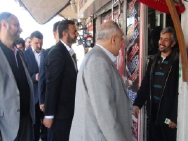HÜDA PAR Adayları Eyyübiye Esnafını Dinledi 
