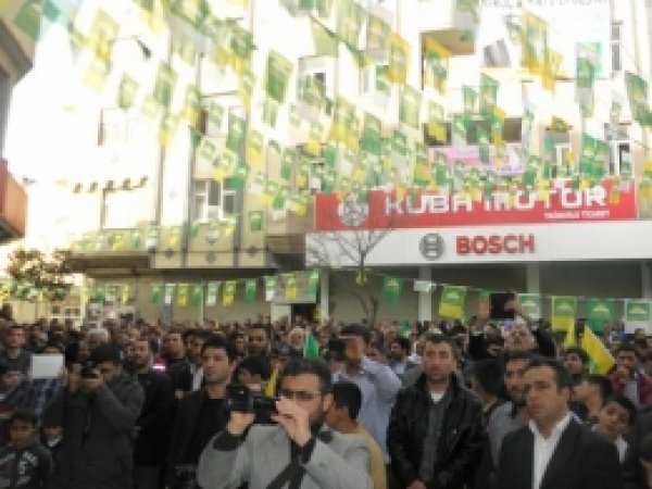 HÜDA PAR Suruç'ta Seçim Bürosu Açtı 