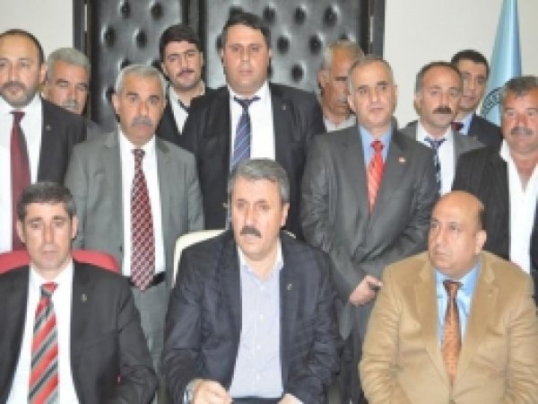 BBP Genel Başkanı Batman'da Hükümete Yüklendi 